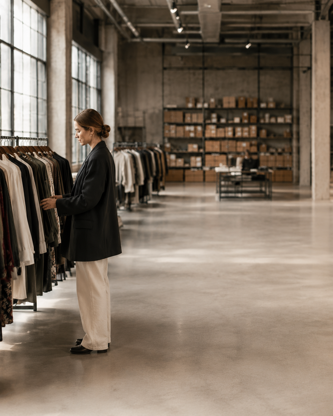 Fashion retailer sourcing stock