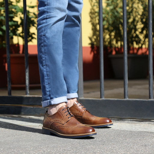 Sneakers Uomo - BRANDO2 Pelle - Nero - Duca di Morrone