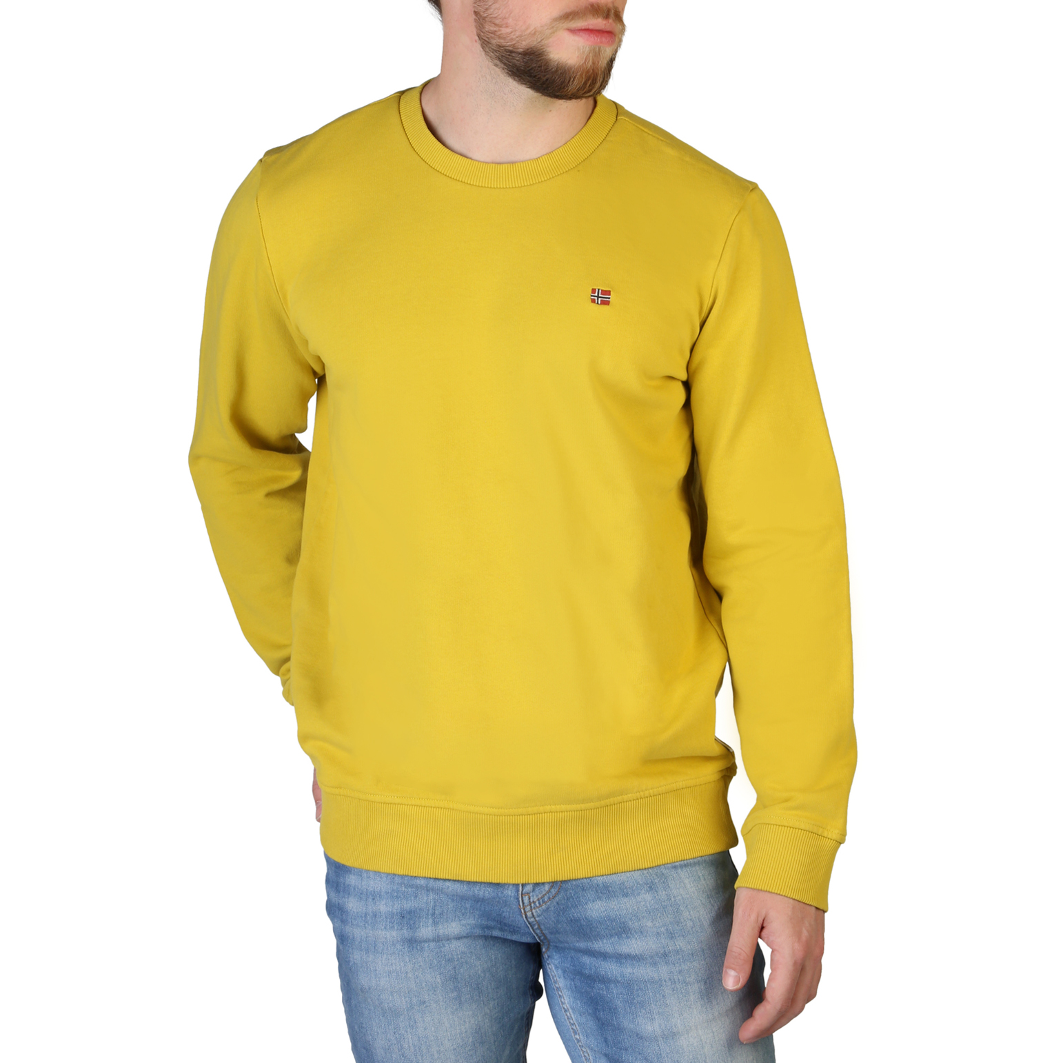 Napapijri Men Sweatshirts NP0A4EW7 Yellow