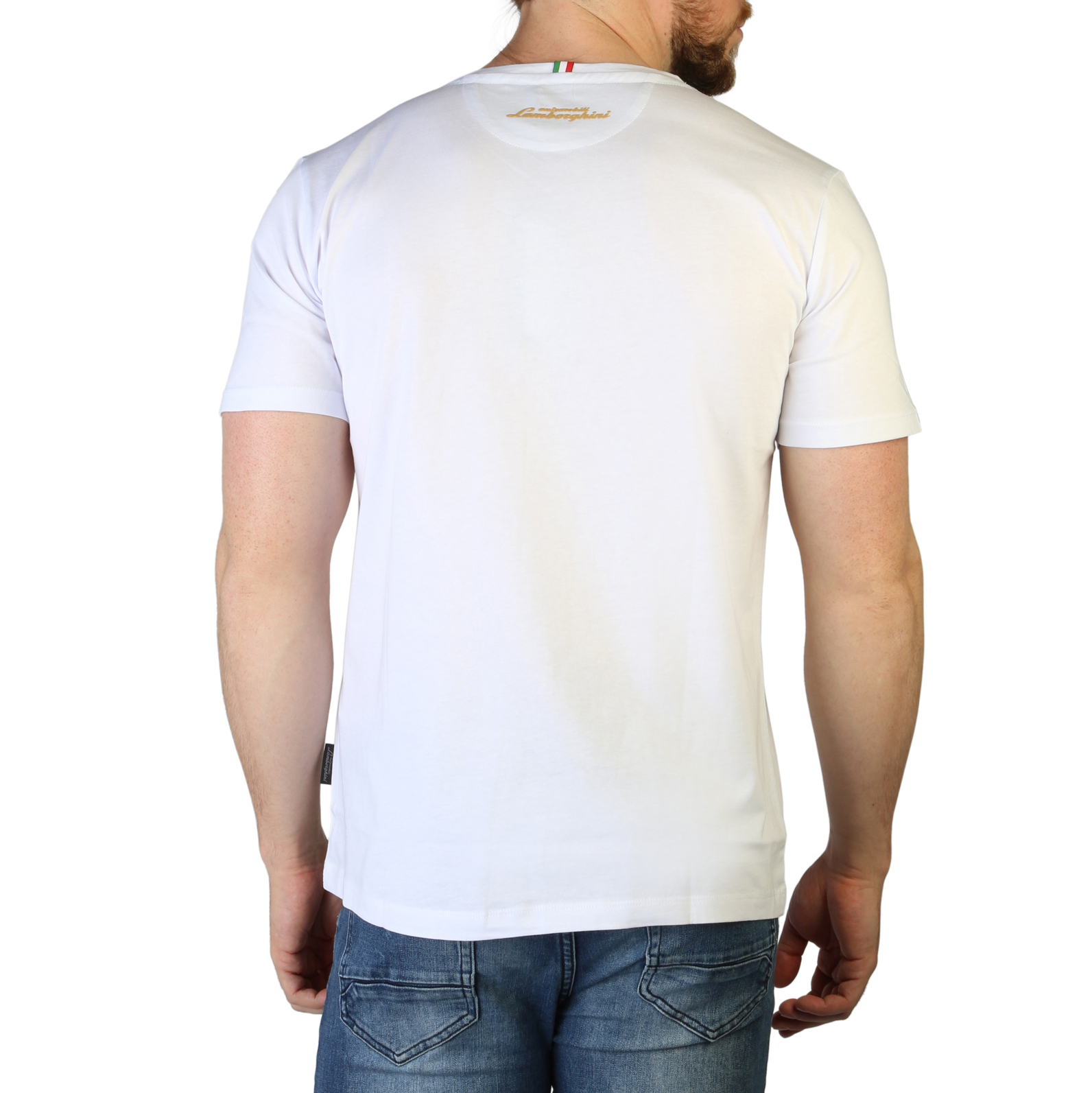 Lamborghini White T-shirts for Men - B3XVB7AI