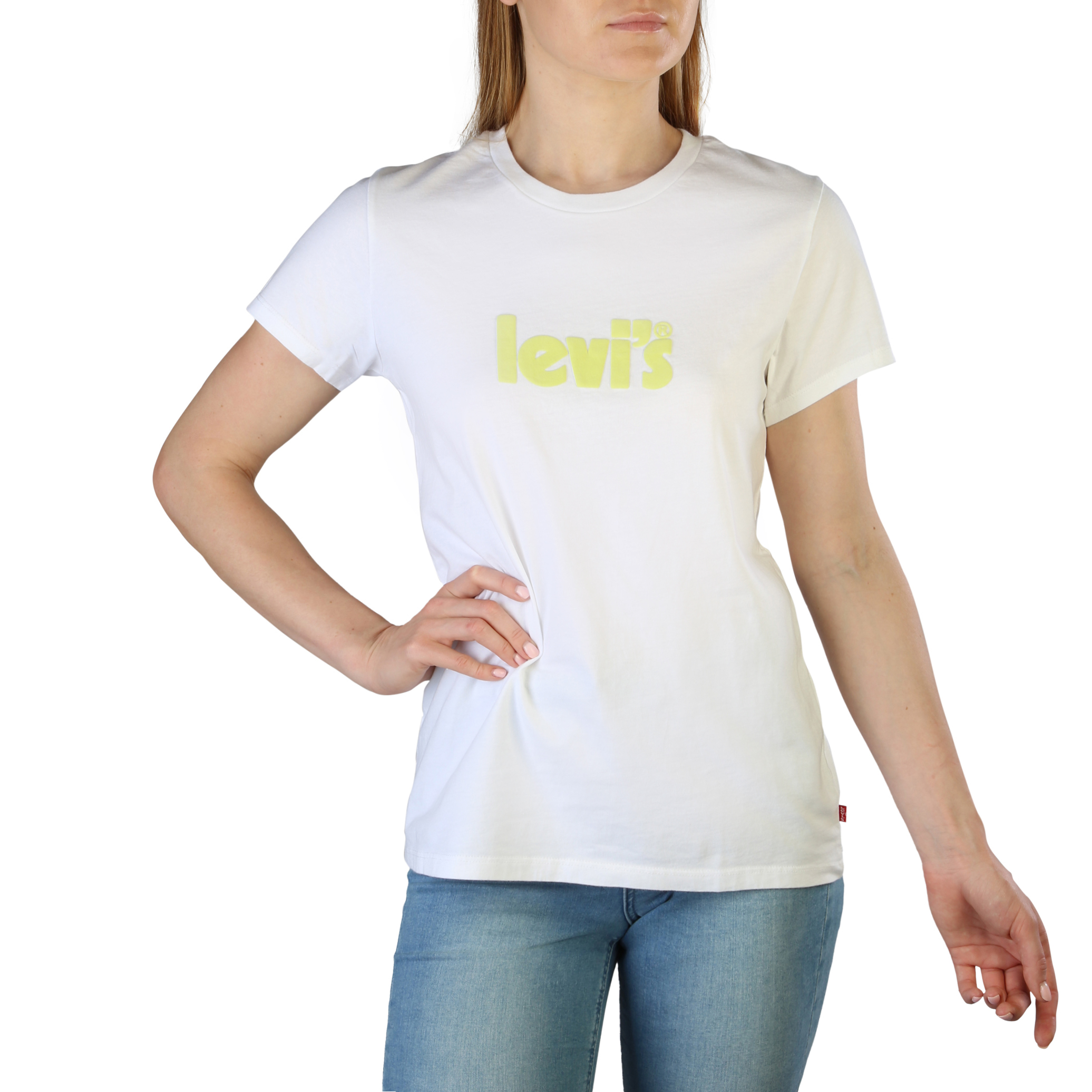 Levi's White T-shirts for Women - 17369_THE-PERFECT