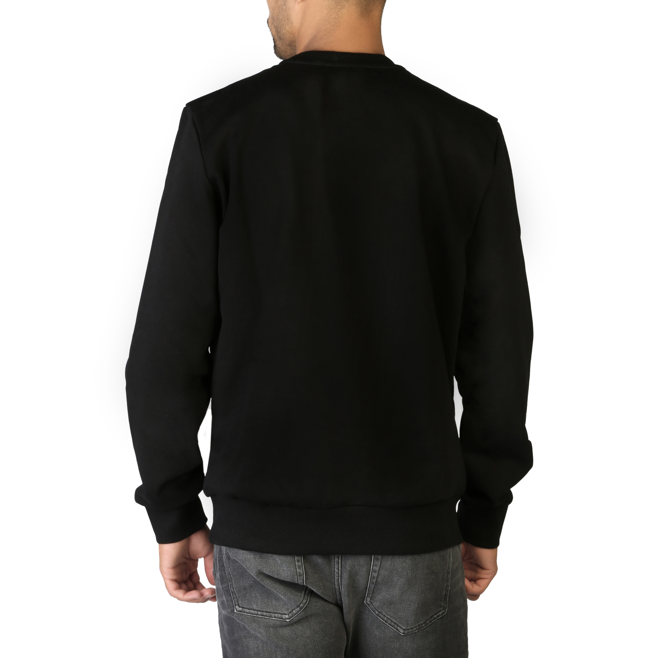 Diesel Black Sweatshirts for Men - S-GIRK-K21_0HAYT