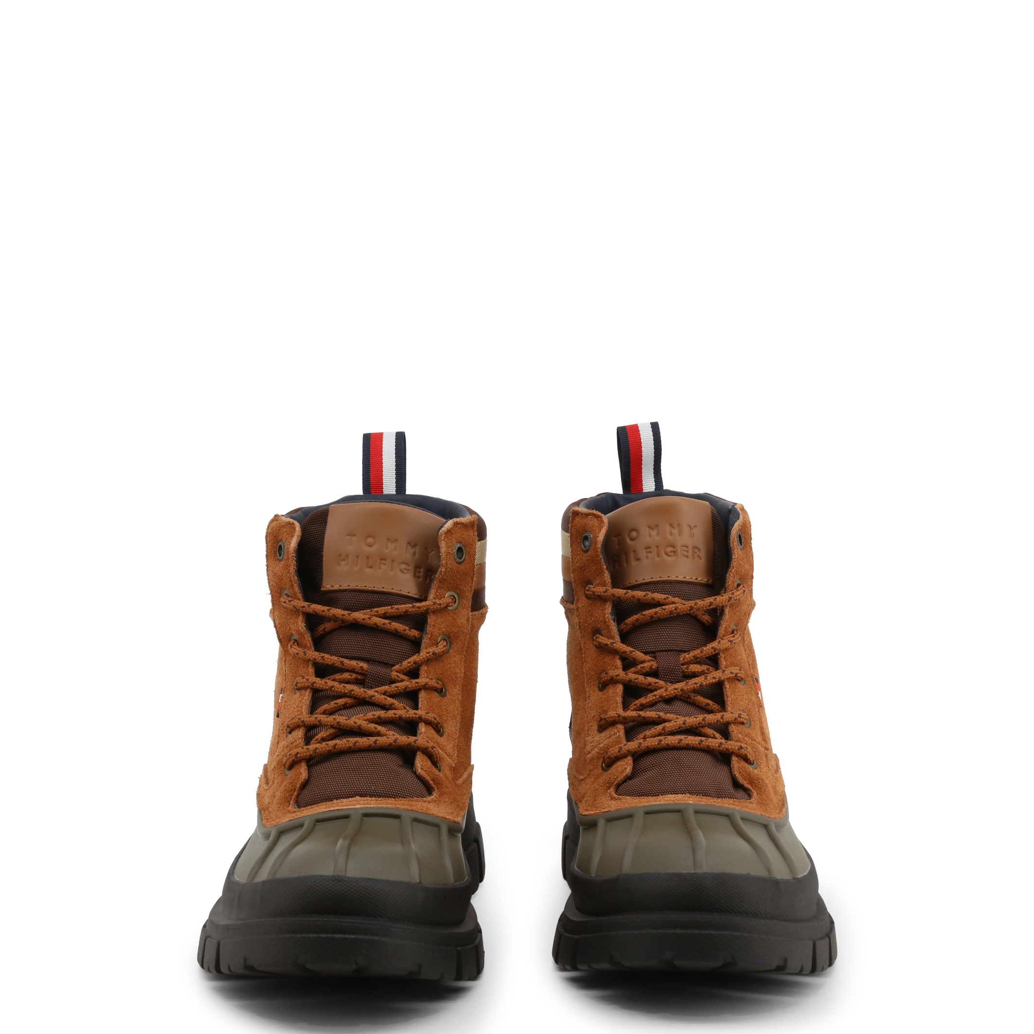 Tommy Hilfiger Brown Ankle boots for Men - FM0FM03829