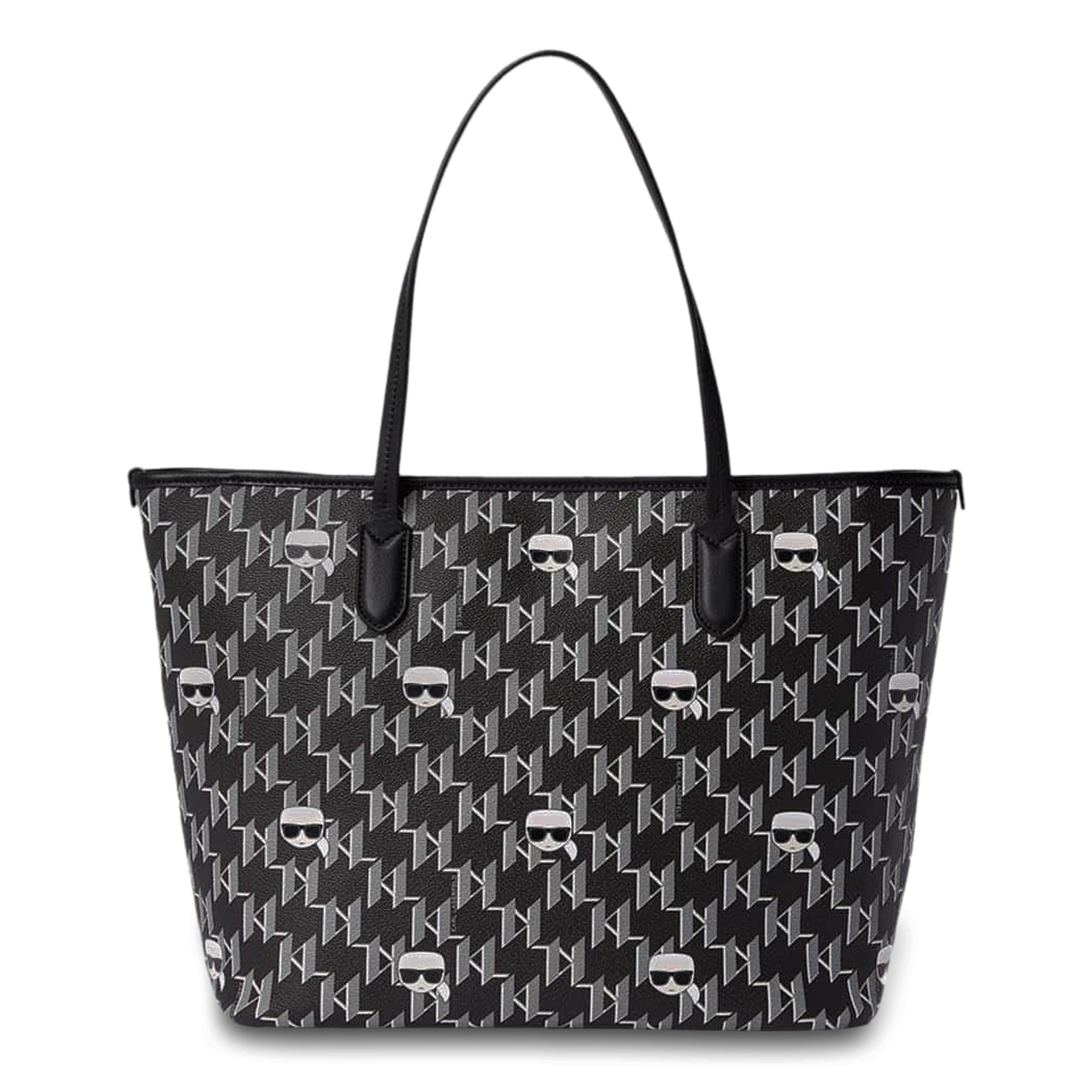 Karl Lagerfeld Black Shopping bags for Women - 225W3026