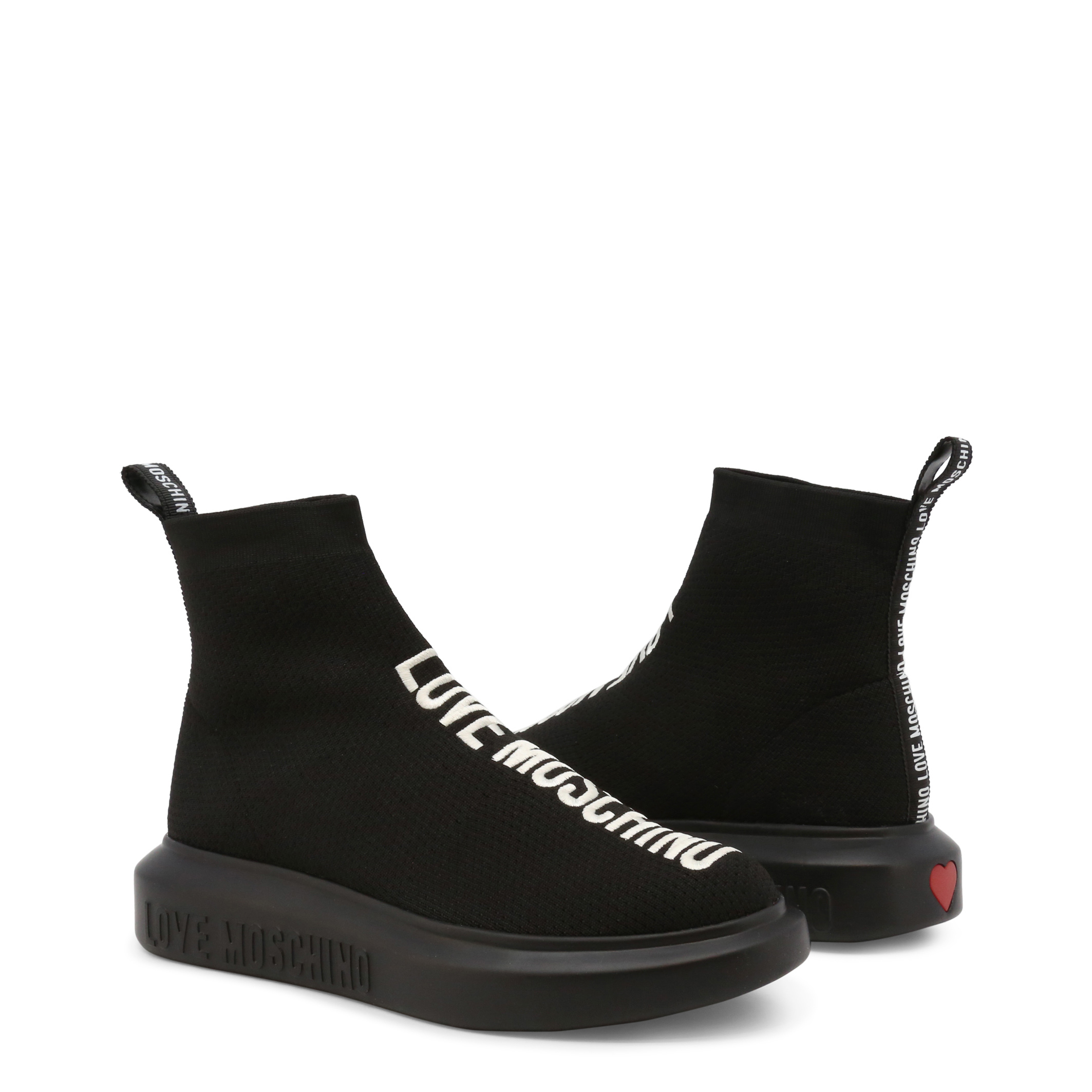 Love Moschino Black Sneakers for Women - JA15184G1FIZ1