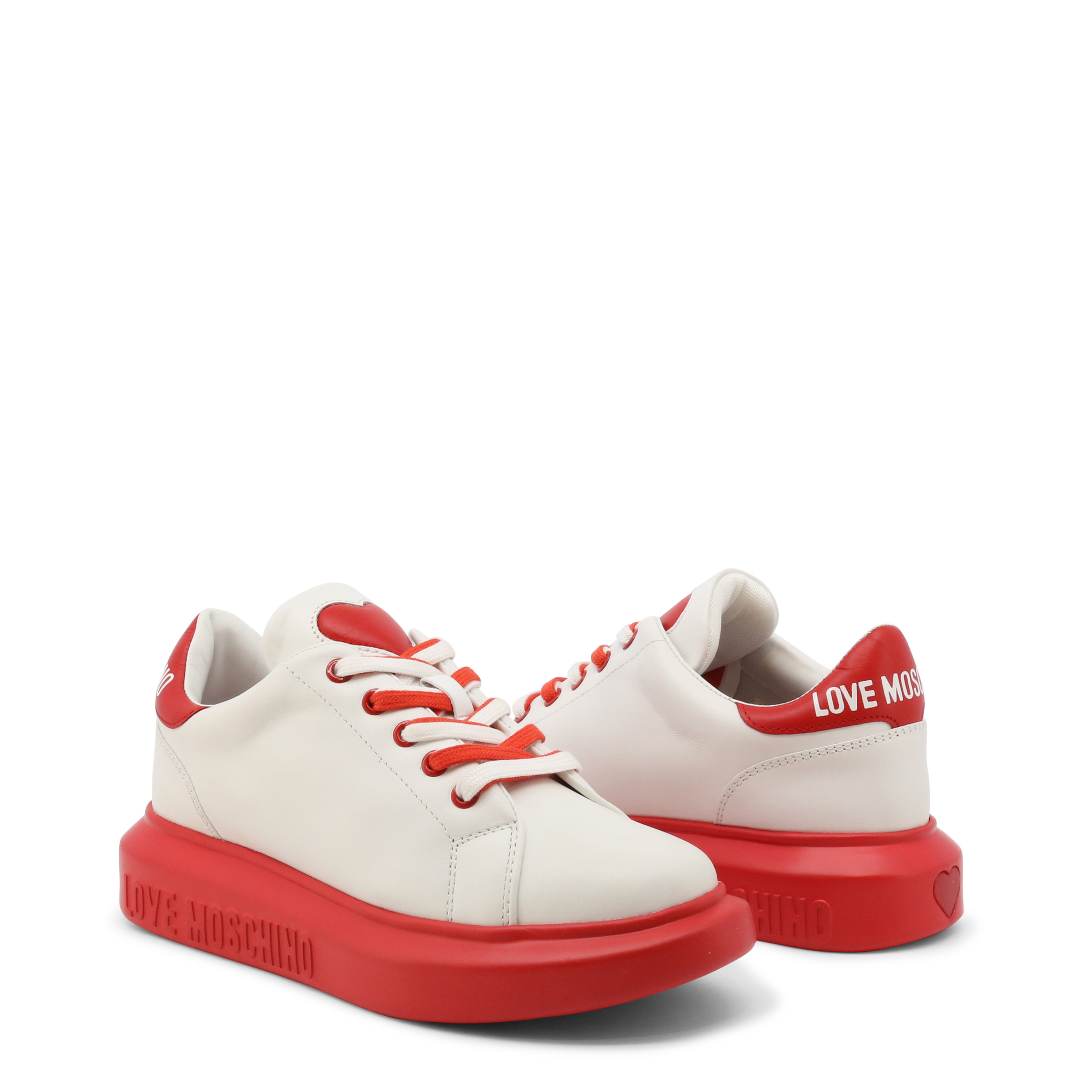 Love Moschino White Sneakers for Women - JA15044G1FIA1