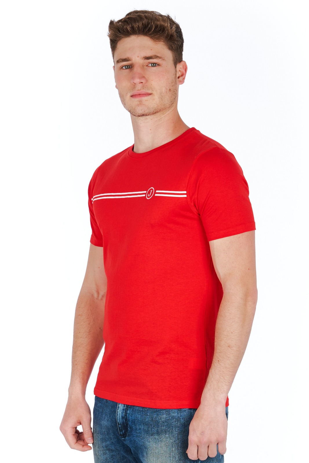 Jeckerson Rote T-Shirts für Herren - LINIE