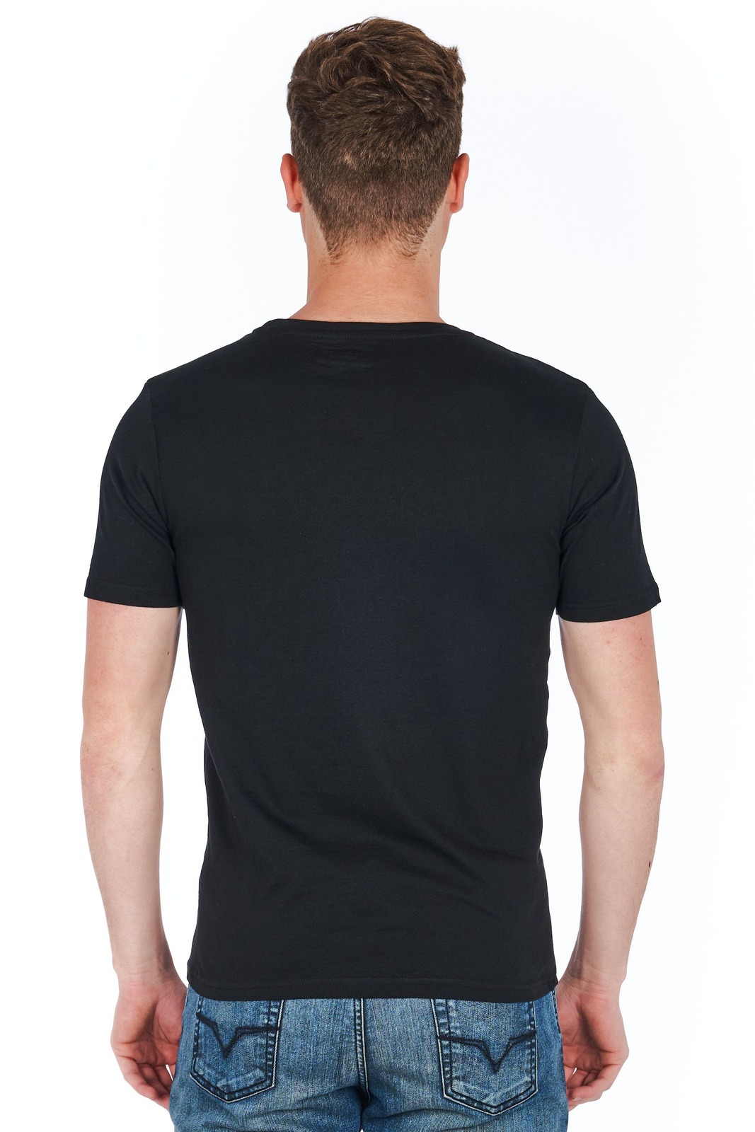 Jeckerson Black T-shirts for Men - CLASSIC