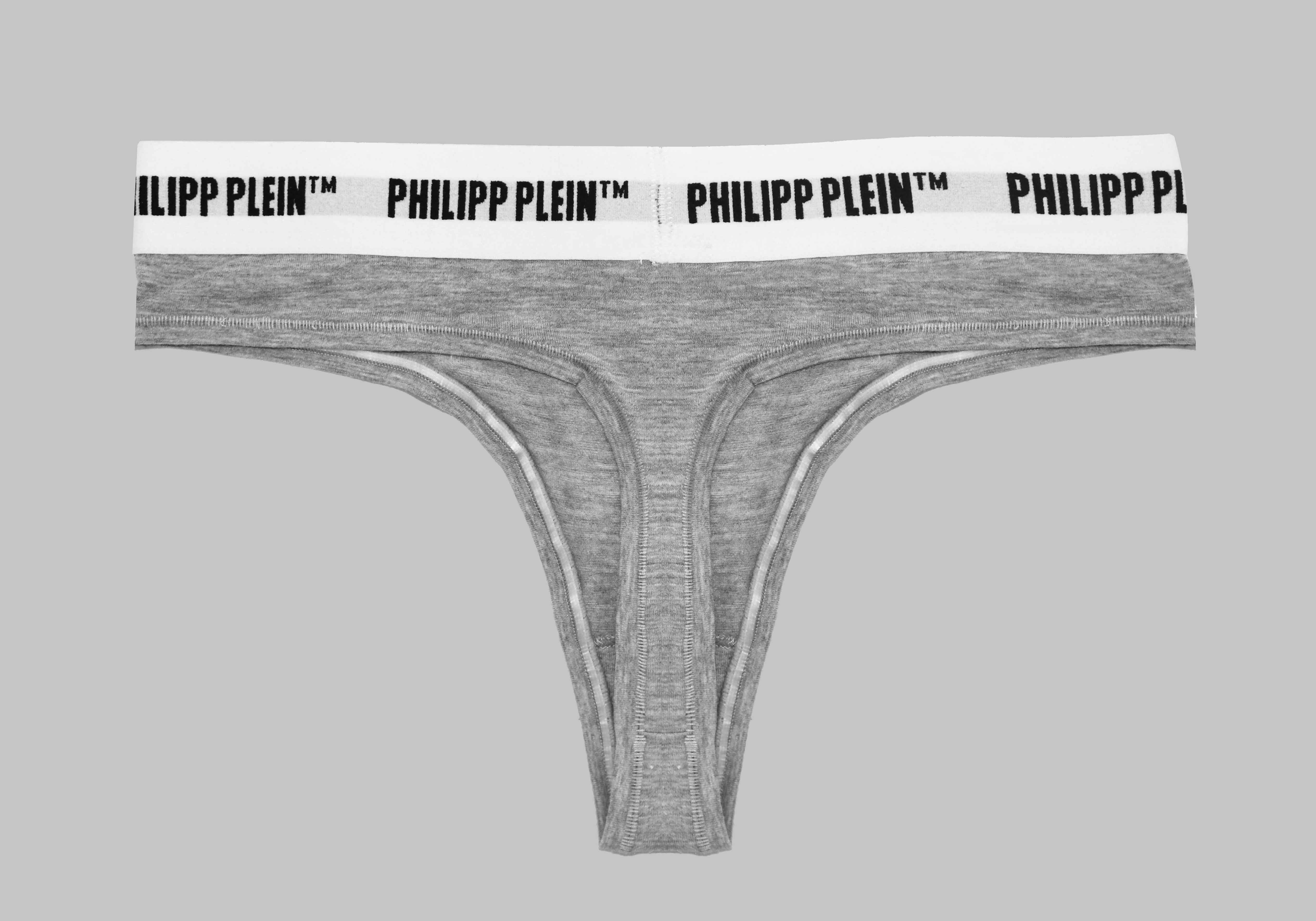 Philipp Plein Grauer Slip für Damen - DUPP_BI-PACK