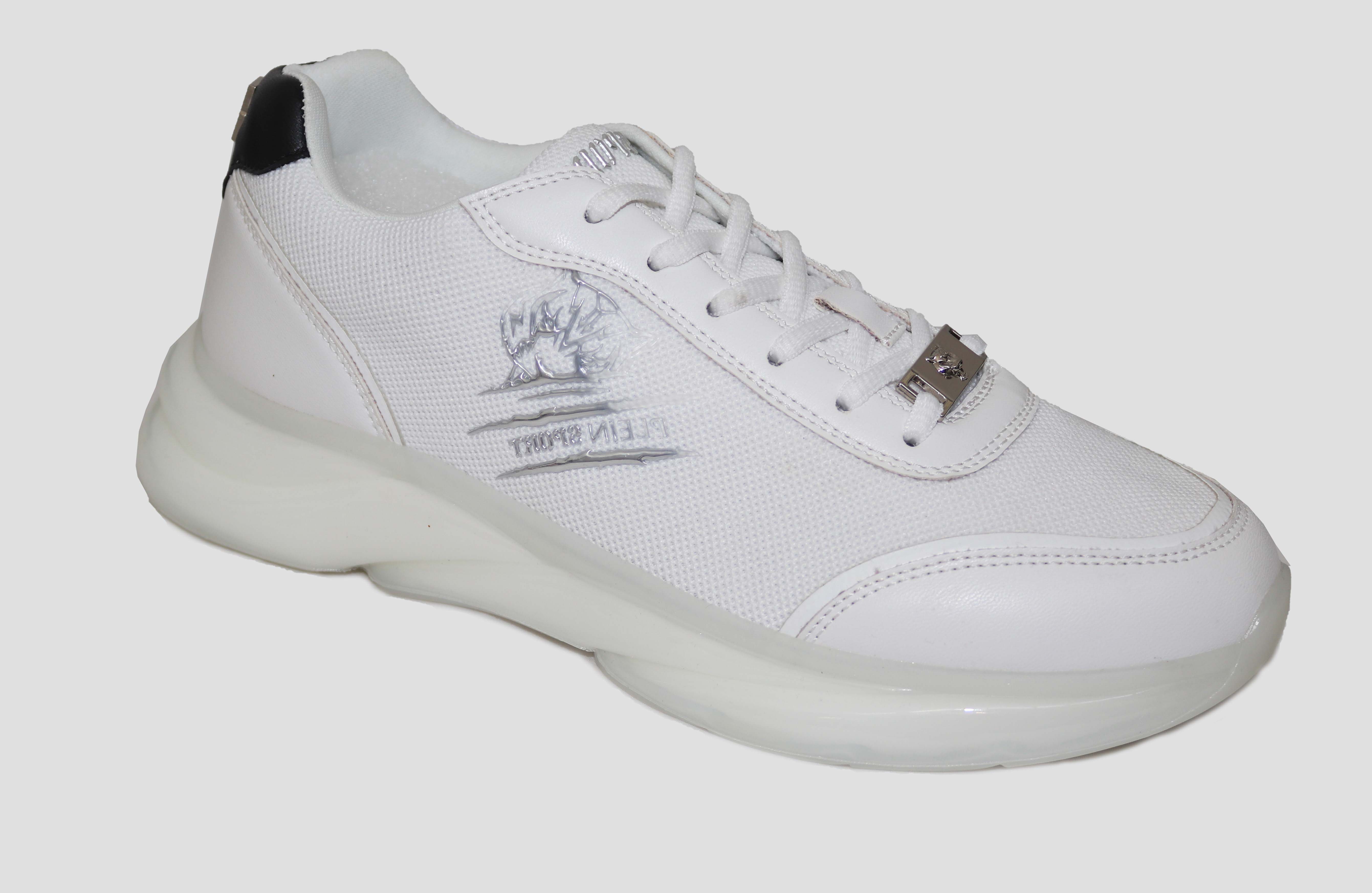 Plein Sport White Sneakers for Men - SIPS80301