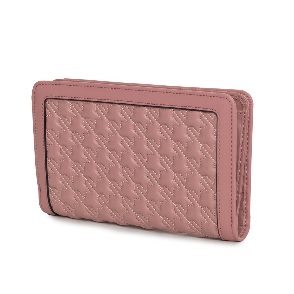 Portefeuille Lamarthe Marron Clair Occasion - état Correct Avec Tache