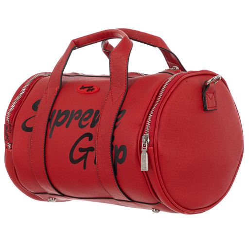 Supreme Grip Red Script Handbag