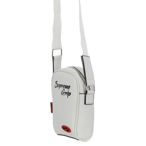 Supreme Grip White Crossbody Shoulder Bag