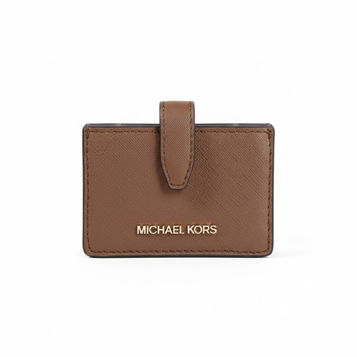 Michael Kors Accordion Card Holder Brown