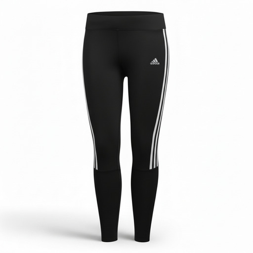 Adidas Run It Three-Stripe Leggings Black