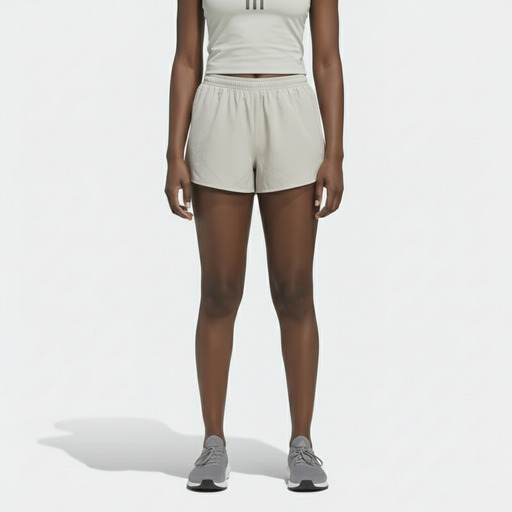 Adidas Women's Performance Cotton Shorts Grey