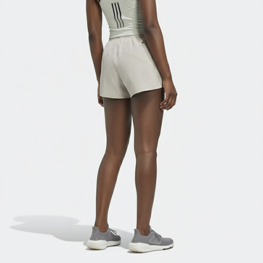 Adidas Women's Performance Cotton Shorts Grey