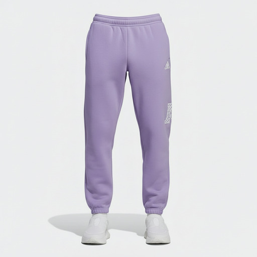 Adidas Geometric Print Track Pants Violet