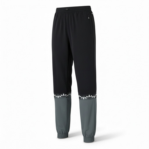 Adidas Slice Colorblock Track Pants Black Blue