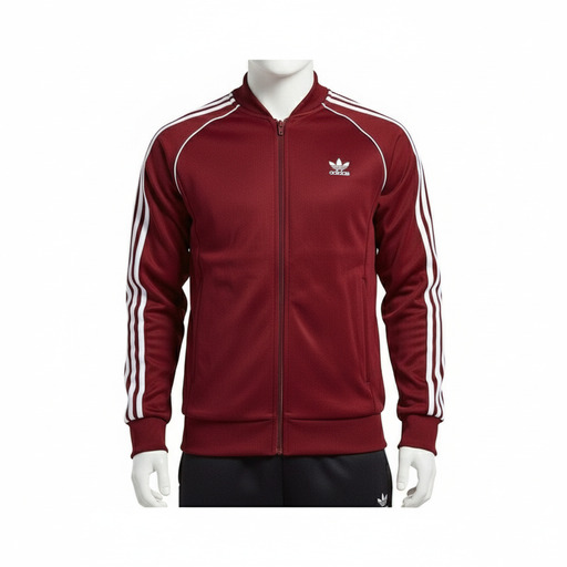 Adidas Originals Superstar Track Jacket Bordeaux