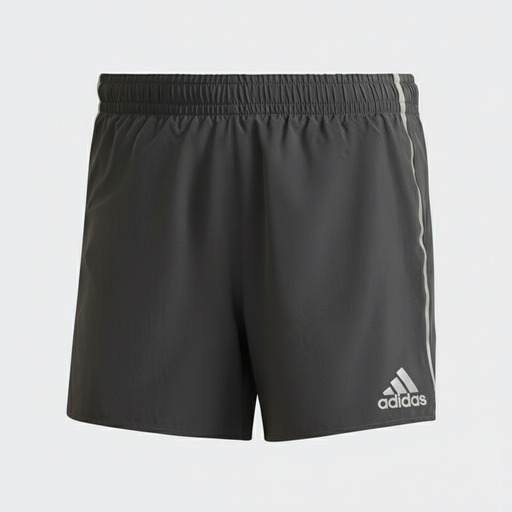 Adidas Saturday Split Running Shorts Grey