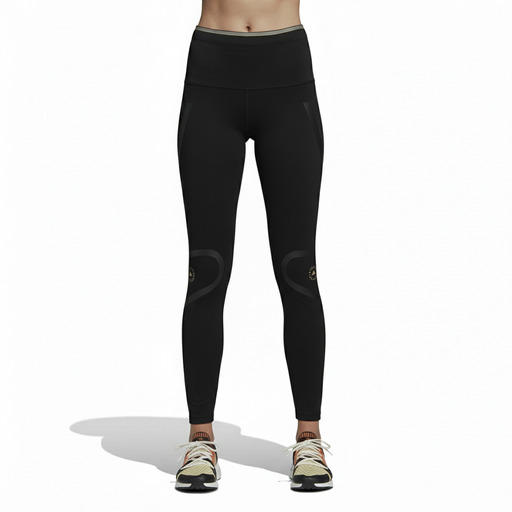 Adidas Performance High Waisted Leggings Black