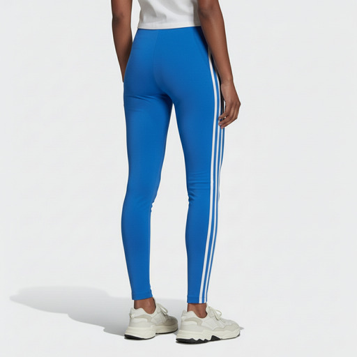 Adidas 3-Stripes Athletic Leggings Blue