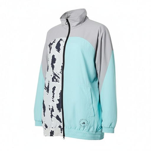 Adidas Colorblock Track Jacket Green White