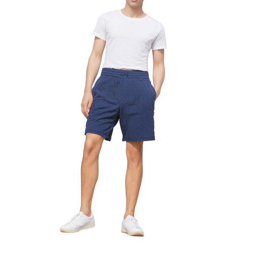 Moschino Pantallona Navy Cotton Chino Shorts