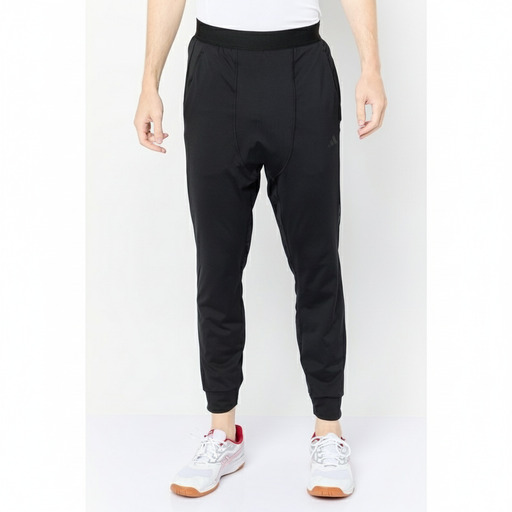 Adidas Pantallona Athletic Black Jogger Pants Cuffed