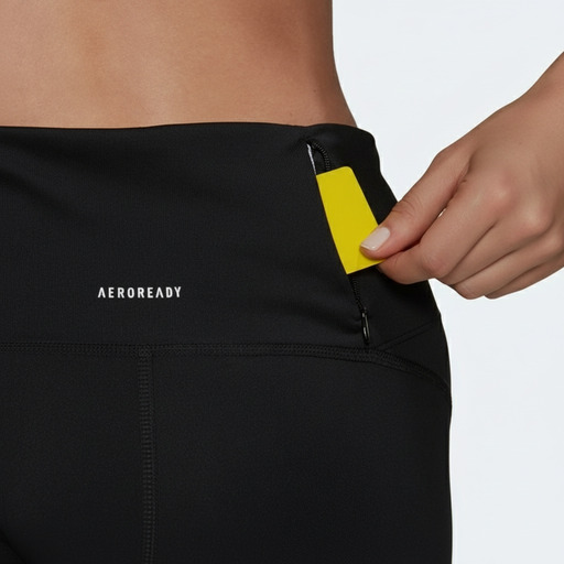 Adidas OTR Striped Performance Leggings Black