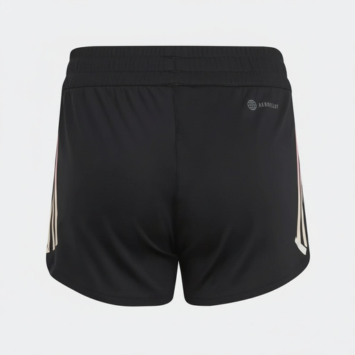 Adidas Girls 3-Stripes Knit Shorts Black