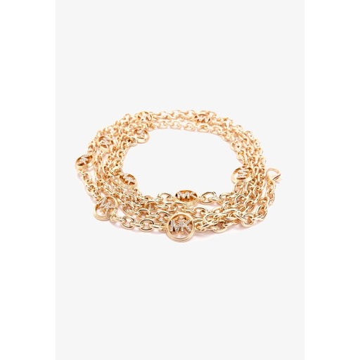 Michael Kors Mini Chain Belt Gold