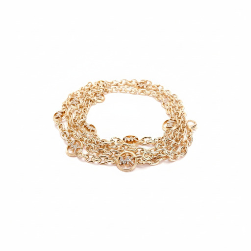 Michael Kors Mini Chain Belt Gold
