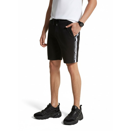 Michael Kors Logo Tape Shorts Black