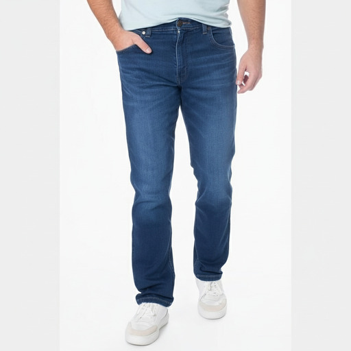 Wrangler Greensboro Straight Fit Jeans Blue