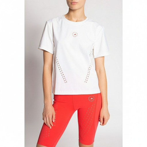Adidas Perforated Athletic T-Shirt White