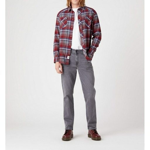 Wrangler Classic Straight Denim Jeans Grey