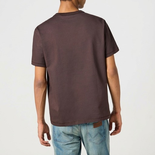 Wrangler Essential Crew Neck T-Shirt Mole