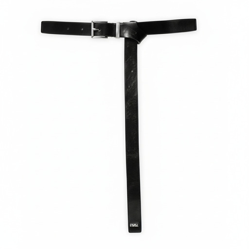 Michael Kors T-Shape Leather Belt Black