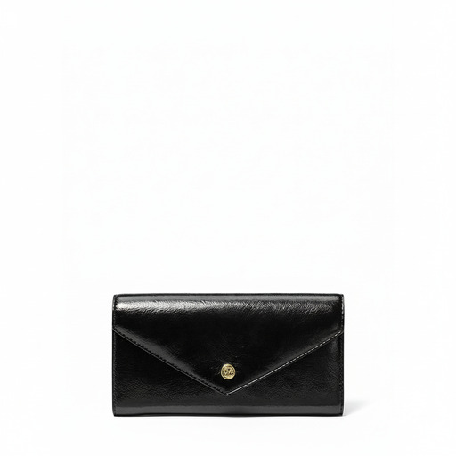 Michael Kors Envelope Clutch Wallet Black