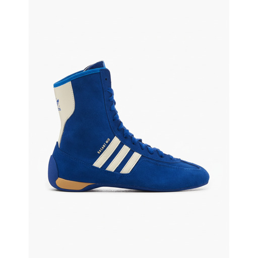 Adidas High-Top Boxing Boots Blue