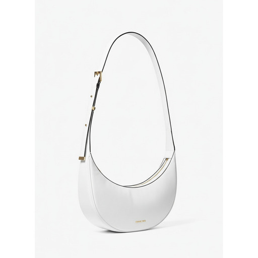 Michael Kors Çantë Crescent Shoulder Bag White