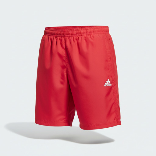 Adidas Solid CLX Pink Swim Shorts