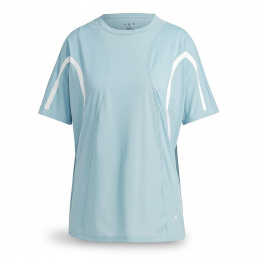 adidas Këmishë Three Stripe Athletic Tee Light Blue