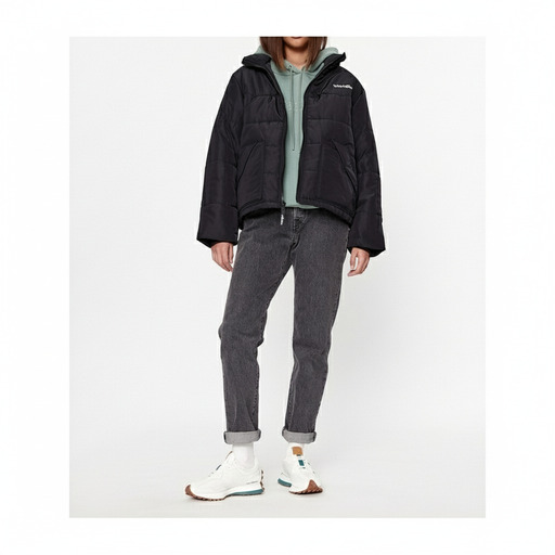 Wrangler Western Puffer Jacket Black