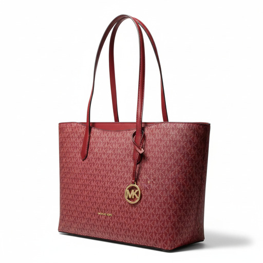 Michael Kors Çantë Signature Tote Bag Cherry