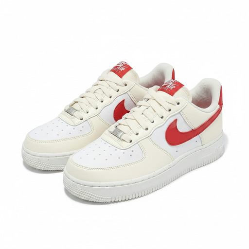 Nike Air Force 1 Low '07 Next Nature Pale Ivory University Red