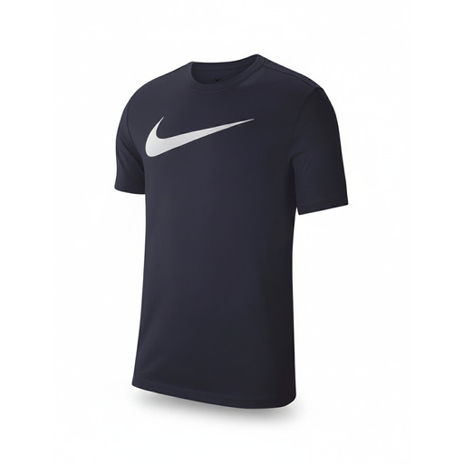 Nike Swoosh Logo T-Shirt Navy Blue