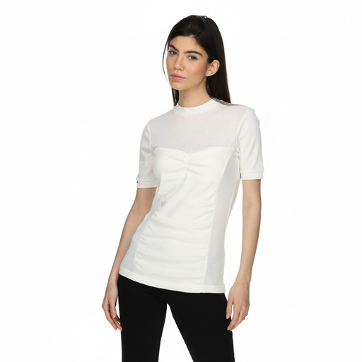 Sportswear Twisted Short-Sleeve Top